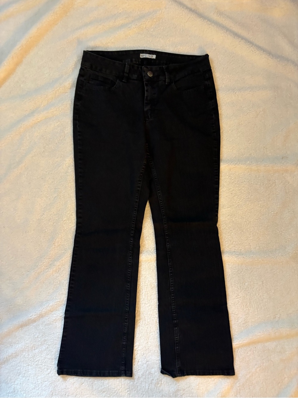 Riders by Lee Women's Black Flare Jeans - Picture 1 of 3